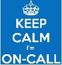 keep calm im on call Slack emoji