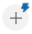 plus lightning Slack emoji