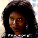 you in danger girl Slack emoji