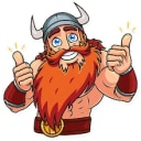 viking ok Slack emoji