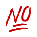 no red scribble Slack emoji