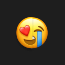 heart eyes cry Slack emoji