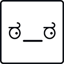 angry eyes Slack emoji
