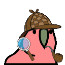 sherlockholmesparrot Slack emoji