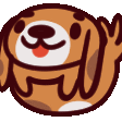 dog roll Slack emoji