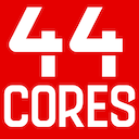 44 cores badge Slack emoji