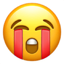crying blood remastered Slack emoji