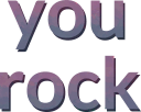 you rock purple Slack emoji