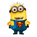 minion superman Slack emoji