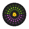 neon tunnel Slack emoji