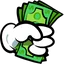 take my money Slack emoji