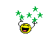 green stars Slack emoji
