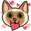 cat love Slack emoji
