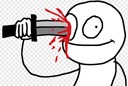 pokingeyesout Slack emoji