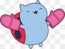 catbug hug Slack emoji