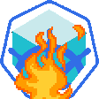 minikube on fire Slack emoji