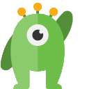 alien wave Slack emoji