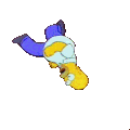 homer woop woop transparent Slack emoji