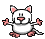 kitty hug Slack emoji