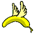 flying banana Slack emoji
