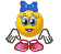 girl greeting Slack emoji