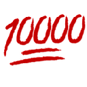 hundred thousand redq Slack emoji