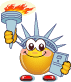 statue of liberty Slack emoji