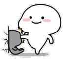quby kick Slack emoji