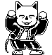 neko sans Slack emoji