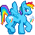 rainbow dash Slack emoji