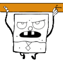 doodlebob mad Slack emoji