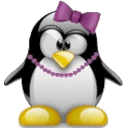lady tux Slack emoji