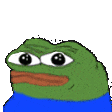 pepe leaving Slack emoji