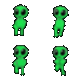 alien dance quad Slack emoji