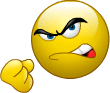 shake fist Slack emoji