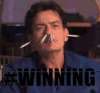charlie sheen winning Slack emoji