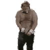 chris farley dancing shirtless Slack emoji