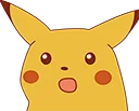 surprised pikachu Slack emoji