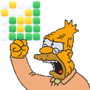 old man yells at wordle Slack emoji