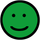 vote yes green happy face Slack emoji