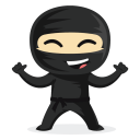 pto ninja Slack emoji