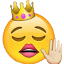 girl ima stop u right there Slack emoji