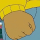 arthur fist intensifies Slack emoji