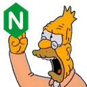 old man yells at nginx Slack emoji