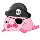 blob pirate Slack emoji