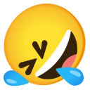 really laughing Slack emoji