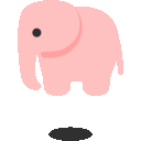 bouncing elephant Slack emoji