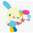 sanrio usahana Slack emoji