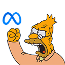old man yells at meta Slack emoji