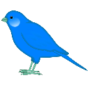 canary blue Slack emoji